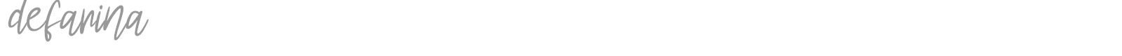 Defarina font preview